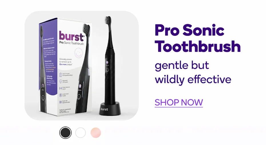 burst oral care