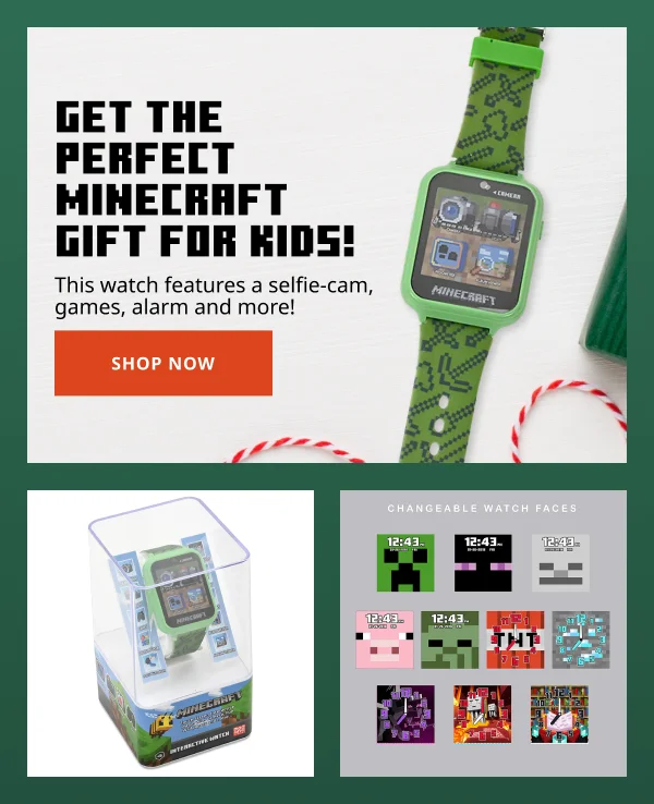 Get the perfect Minecraft gift for kids!