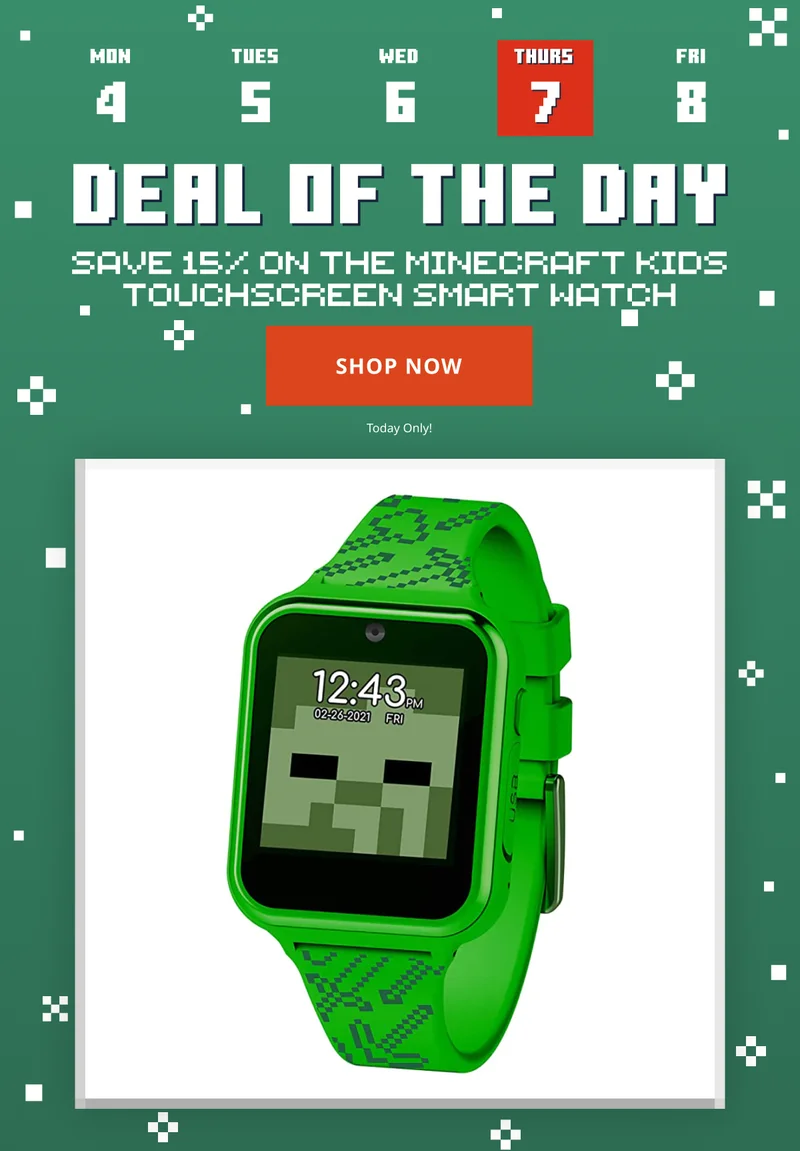 Save 15% on Deal of the Day!
