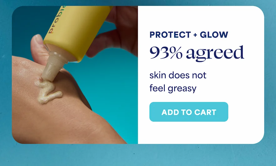 PROTECT + GLOW 93% agreed  skin does not feel greasy -- ADD TO CART