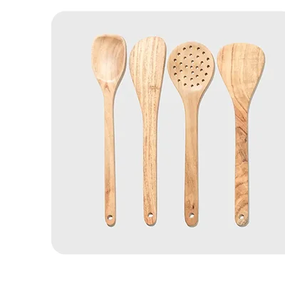 Wooden Utensils (Set of 4)
