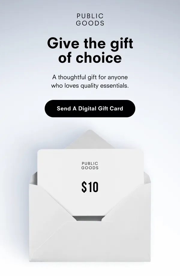 Send a digital gift card