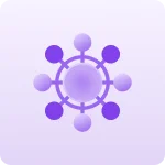 Purple data source icon