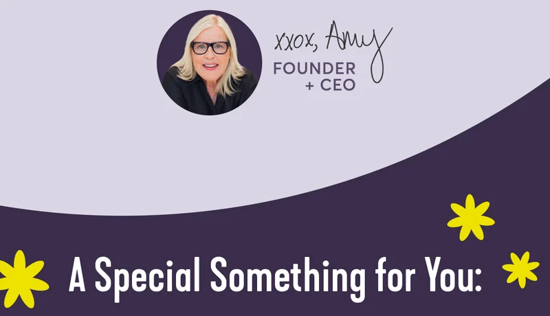 XXOX, Amy | Founder + CEO | A Special Something for You: