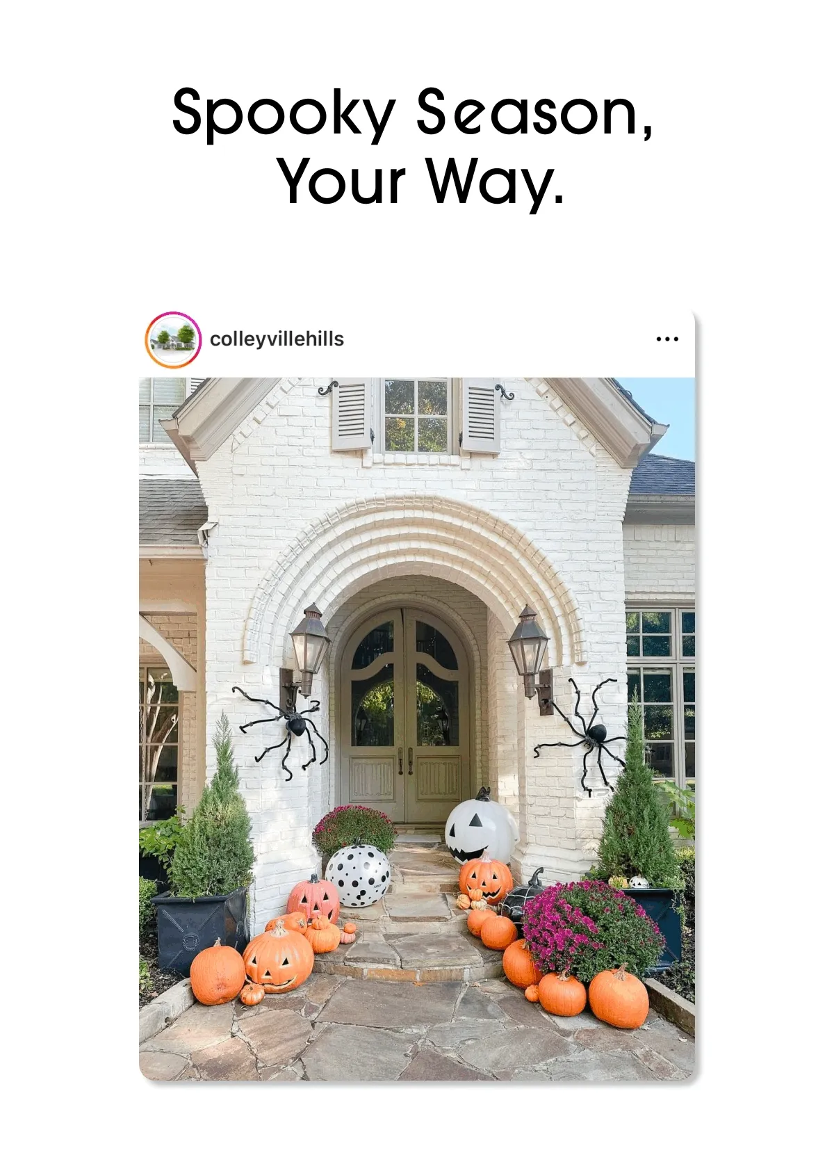 Spooky Season, Your Way.