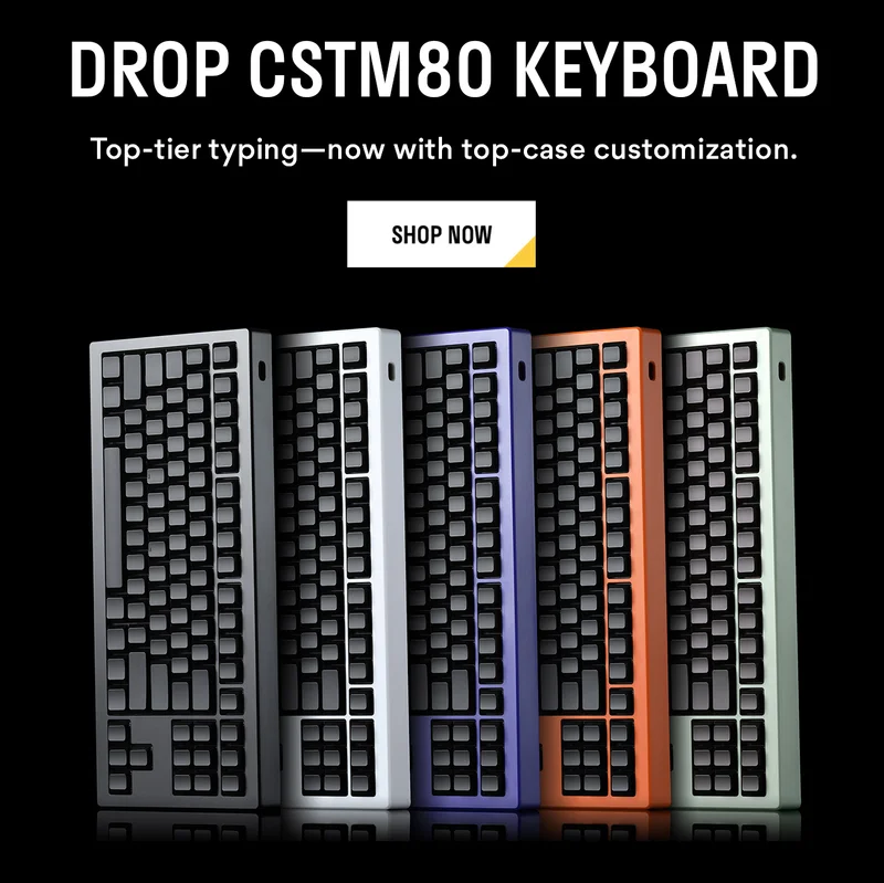 Drop CSTM80 Mechanical Keyboard Drop CSTM80 Mechanical Keyboard