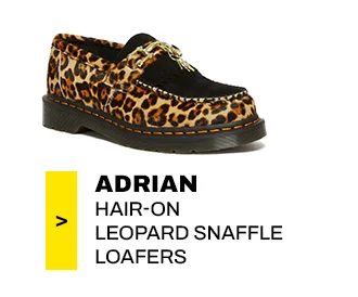 drian Hair-On Leopard Snaffle Loafers