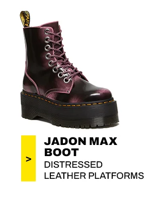 Jadon Max Boot Distressed Leather Platforms