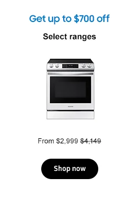 Get up to $700 off
Select ranges
From $2,999 $4,149
Shop now