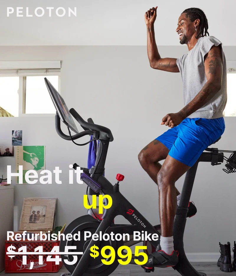 Get a refurbished Peloton Bike for $995