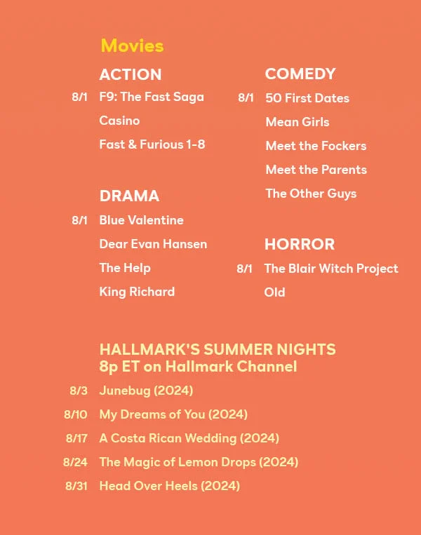 See what's new in July