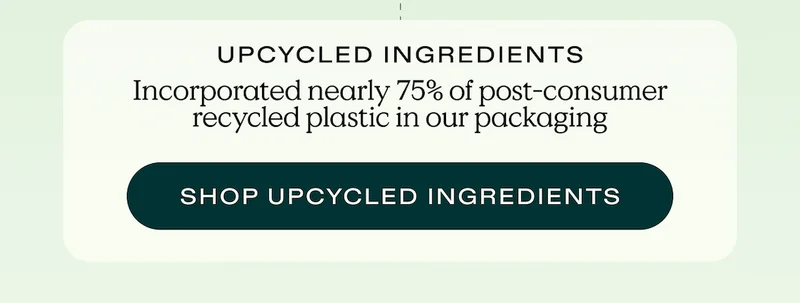 Upcycled ingredients