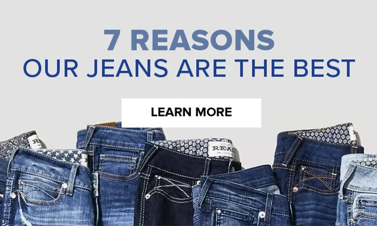 7 REASONS OUR JEANS ARE THE BEST | LEARN MORE