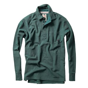 Long Sleeve Vintage Pique Polo