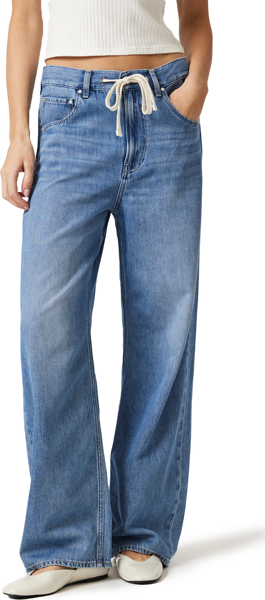 Mavi,  Nella Wide Leg Jeans - Women's