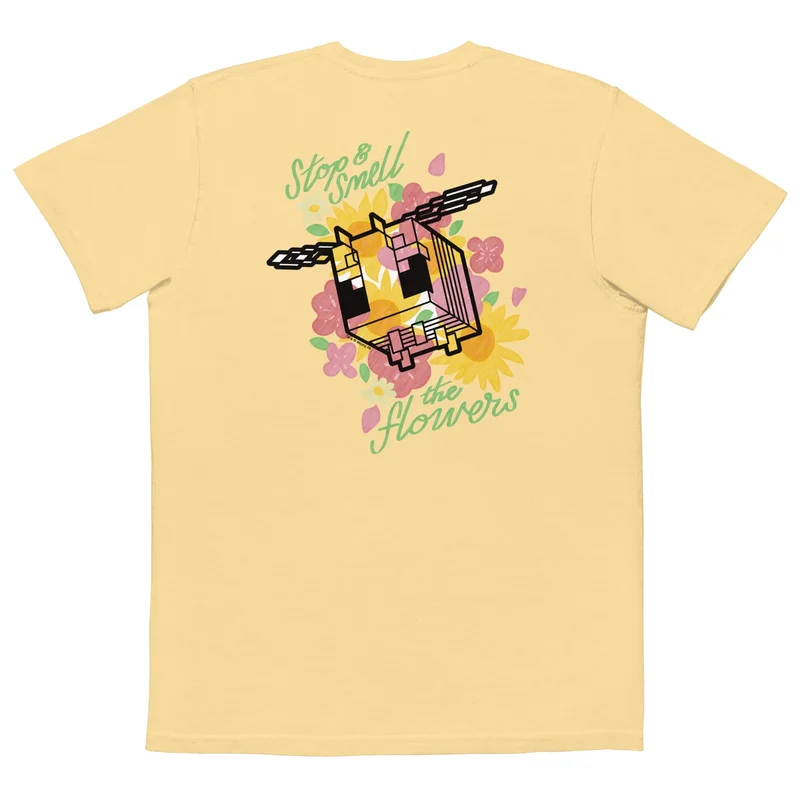 Image of Smell The Flowers Adult Tee