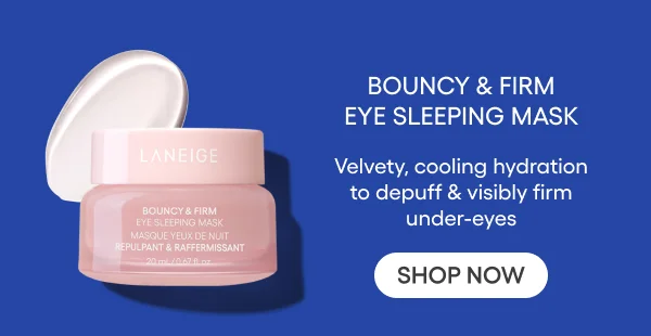 bouncy & firm eye sleeping mask