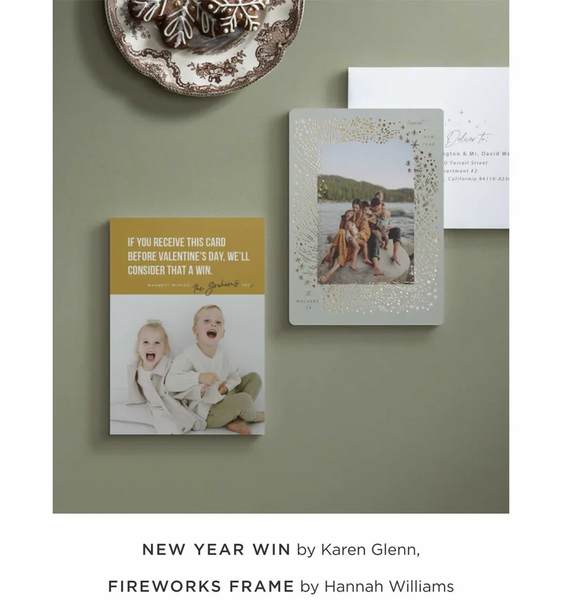 New Year Win, Fireworks Frame