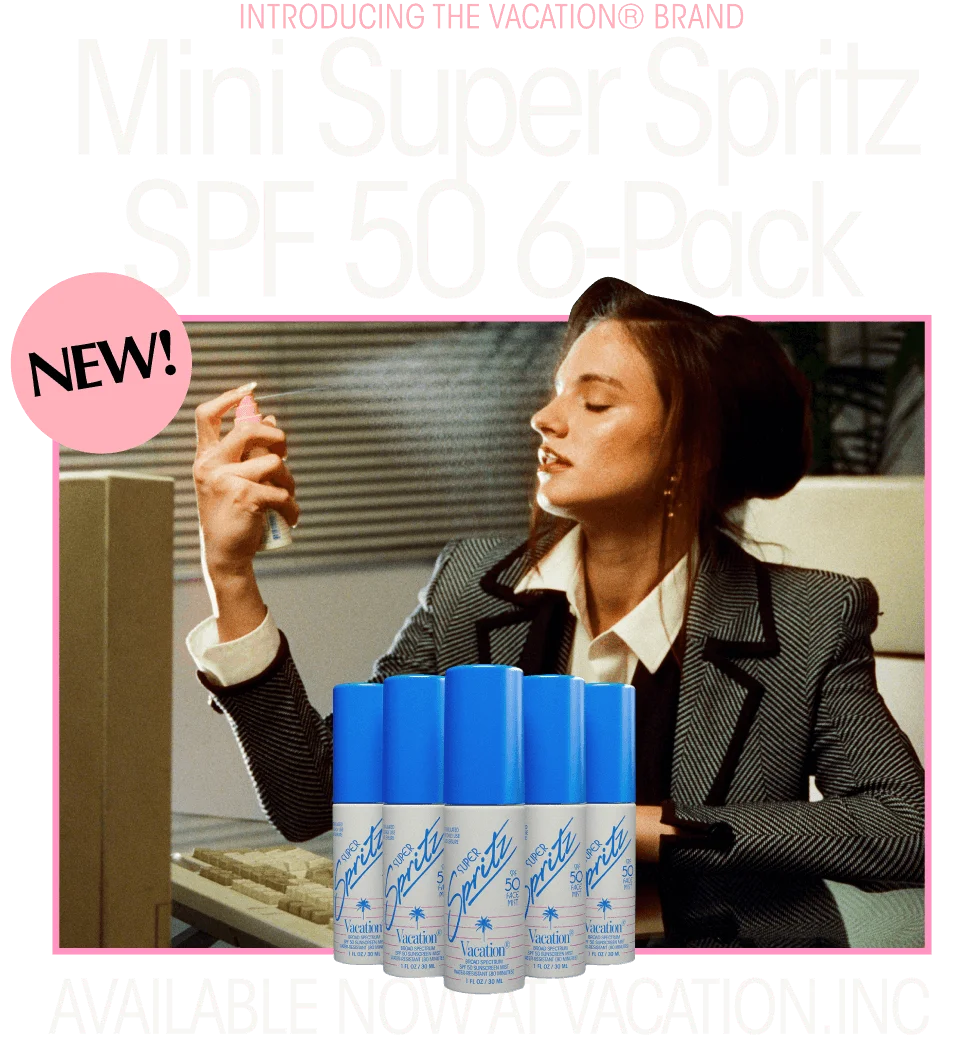 Mini Super Spritz Spray SPF 50 6-Pack