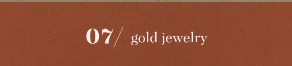 Gold jewelry