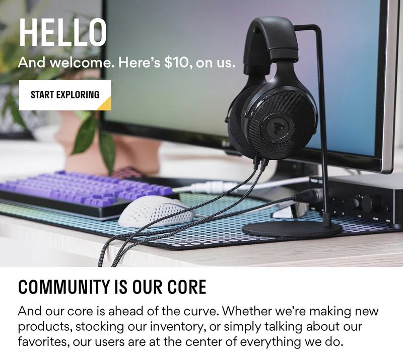 Hello, and welcome. Here's $10 on us. Hello, and welcome. Here's $10 on us.