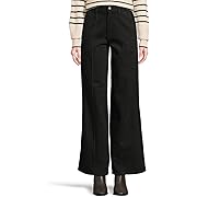 Superwide Trouser In Black Rinse