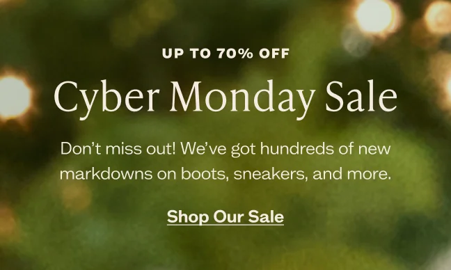 Shop Cyber Monday Sale