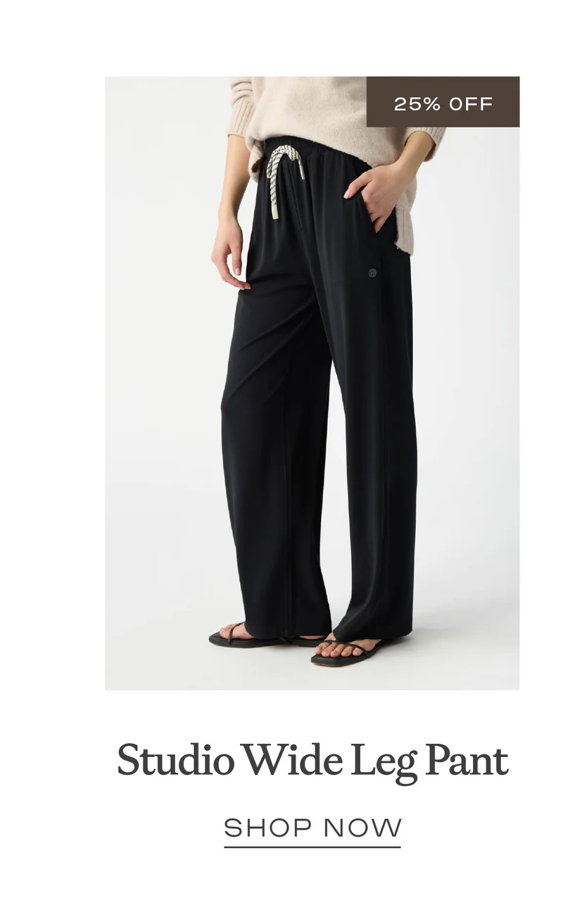 Studio Wide Leg Pant - Shop Now
