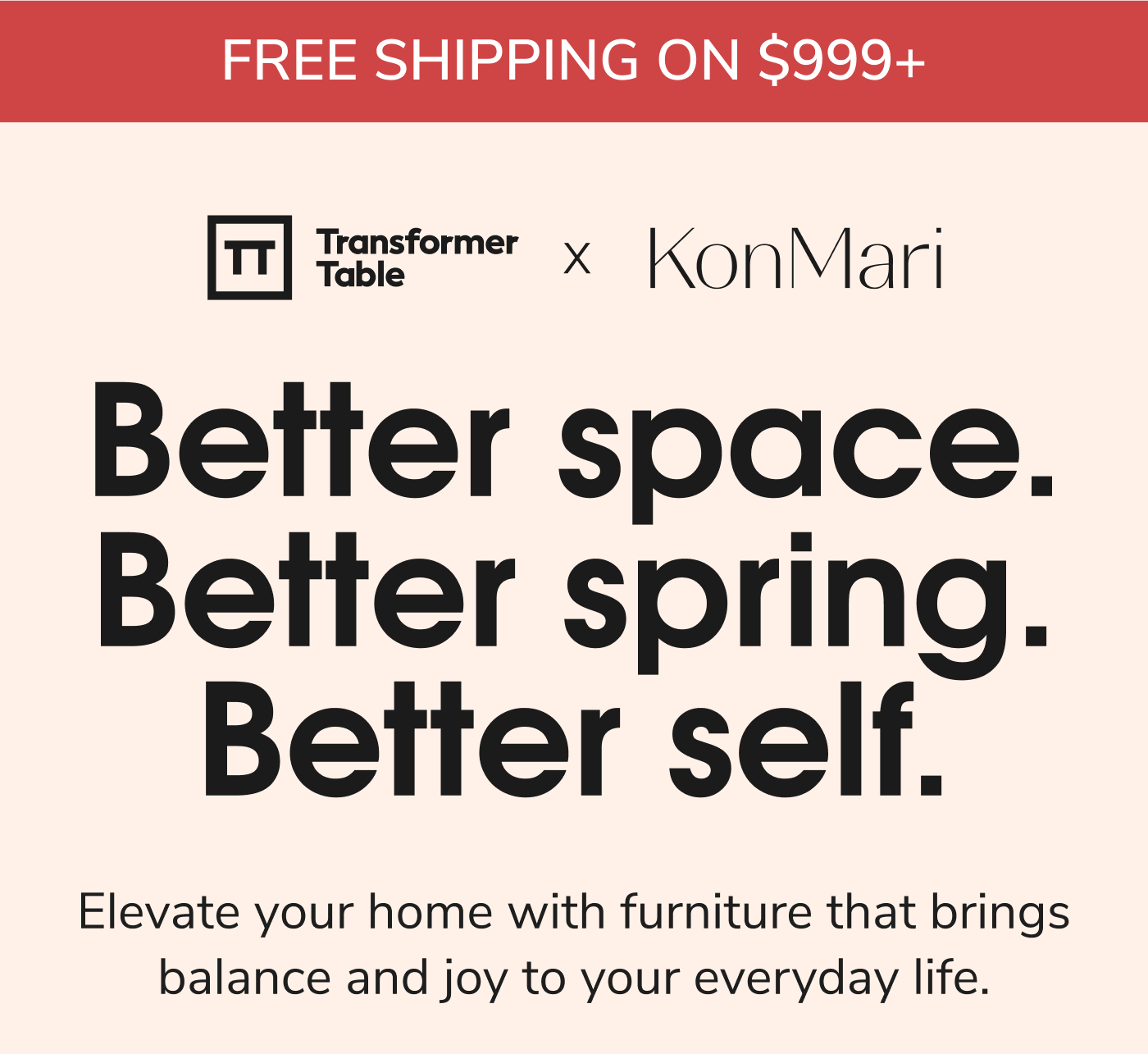 Better Space. Better Spring. Better Self.