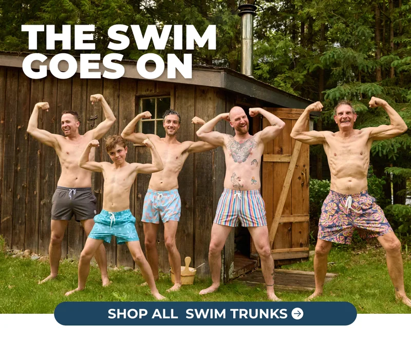 THE SWIM GOES ON: Shop All Swim Trunks