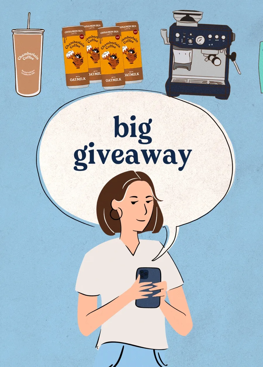 emma’s coffee corner makeover. [enter to win]