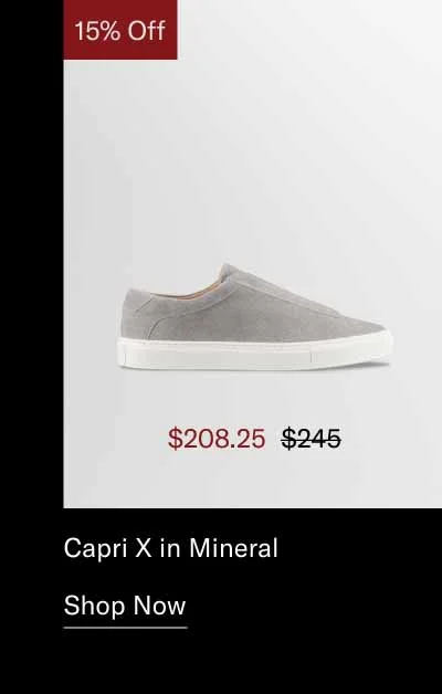 Capri X in Mineral. Shop Now