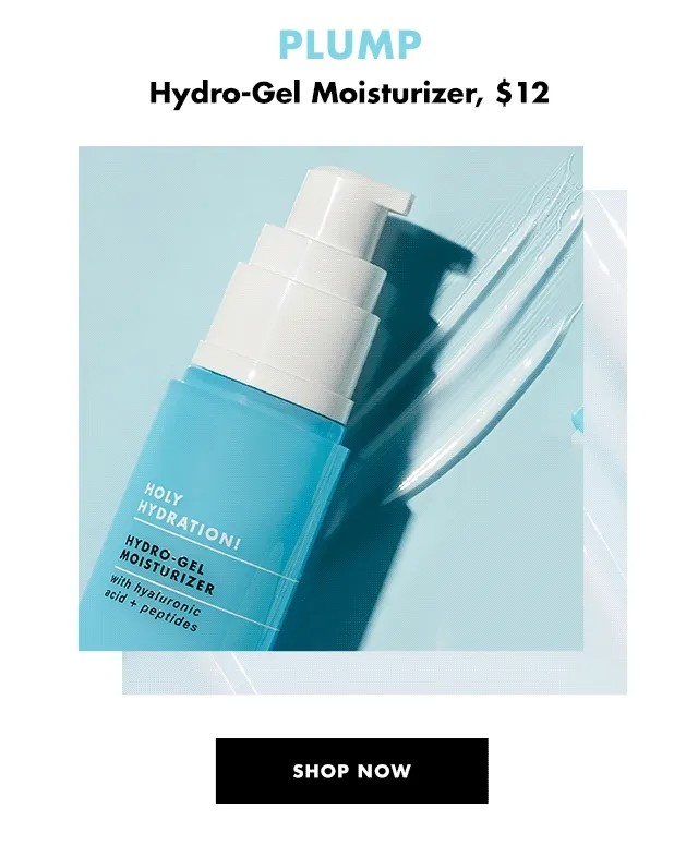 Holy Hydration! Hydro-Gel Moisturizer