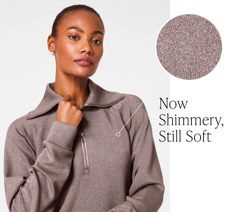 NOW SHIMMERY, STILL SOFT