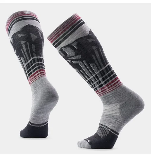 Ski Summit Shot Over The Calf Socks