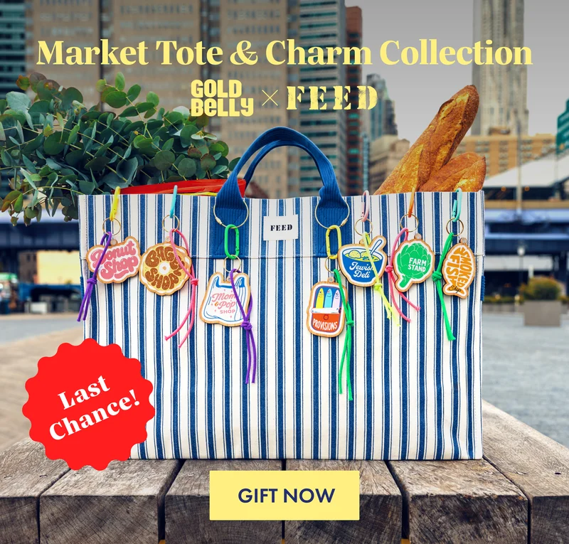 FEED Market Tote & Charm