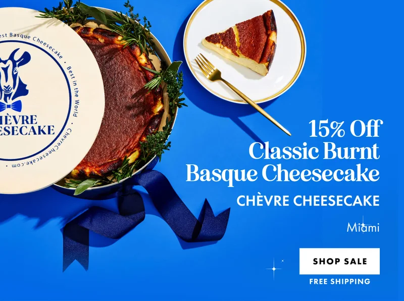 Chèvre Cheesecake