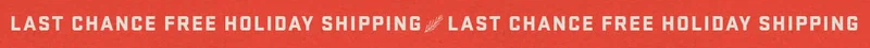 Free Holiday Shipping
