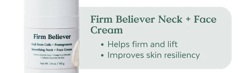 Firm Believer Neck + Face Cream | Firms and lifts Improves skin resiliency