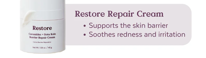 Restore Repair Cream | Supports the skin barrier Soothes redness and irritation