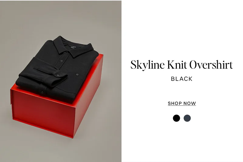 Skyline Knit Overshirt