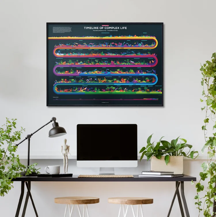 Timeline of Complex Life Poster