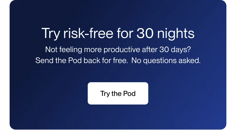Try risk-free for 30 nights