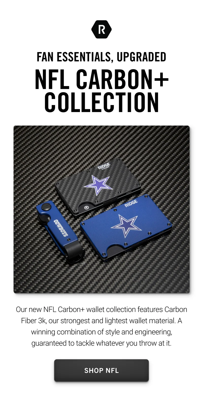 New: NFL Carbon+ Collection