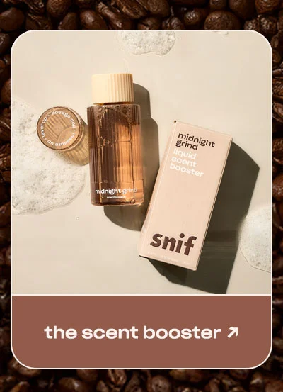the scent booster →