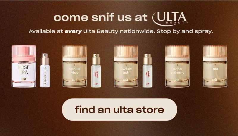 come snif us at Ulta Beauty. Available at every Ulta Beauty nationwide. Stop by and spray. [find an ultra store]