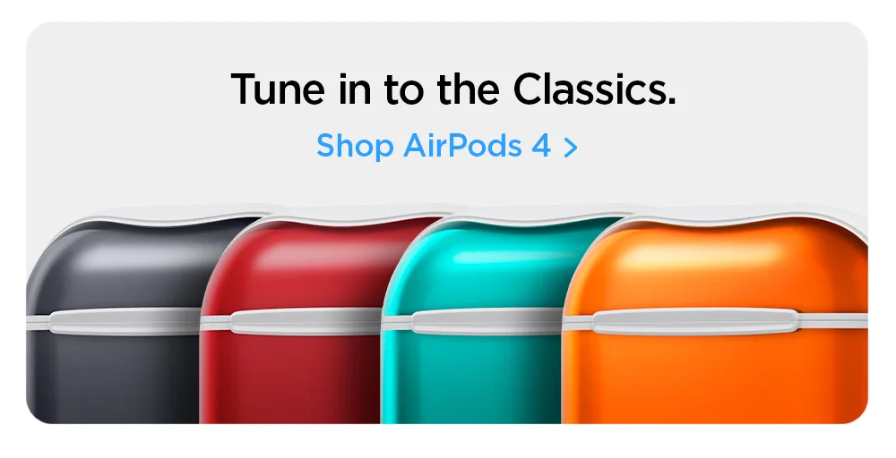 Tune into the Classics. Shop Classic C1 case for Apple AirPods 4.