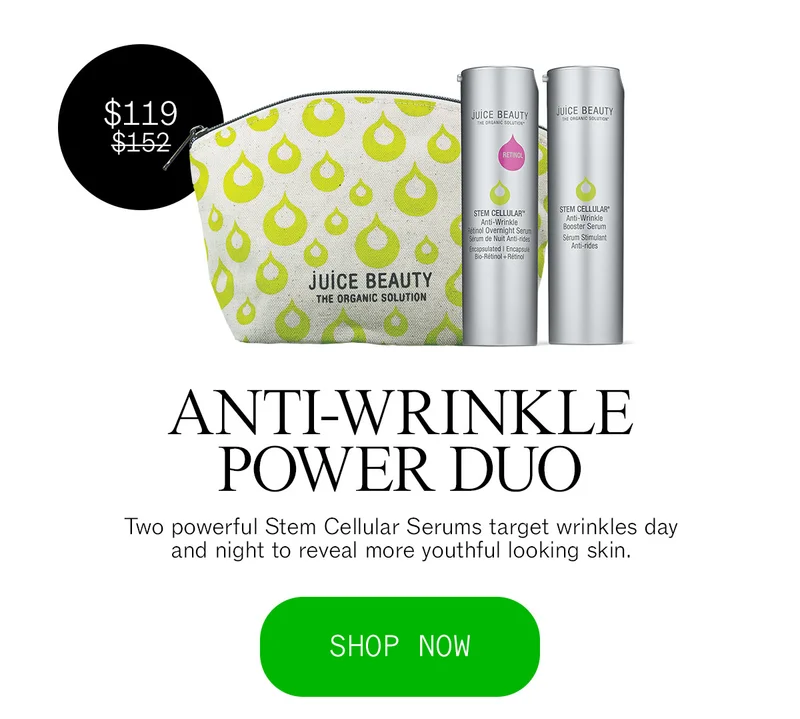 Anti-Wrinkle Power Duo