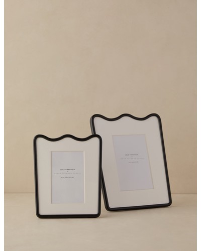 Rook Picture Frame by Sarah Sherman Samuel-Black / 4" x 6"