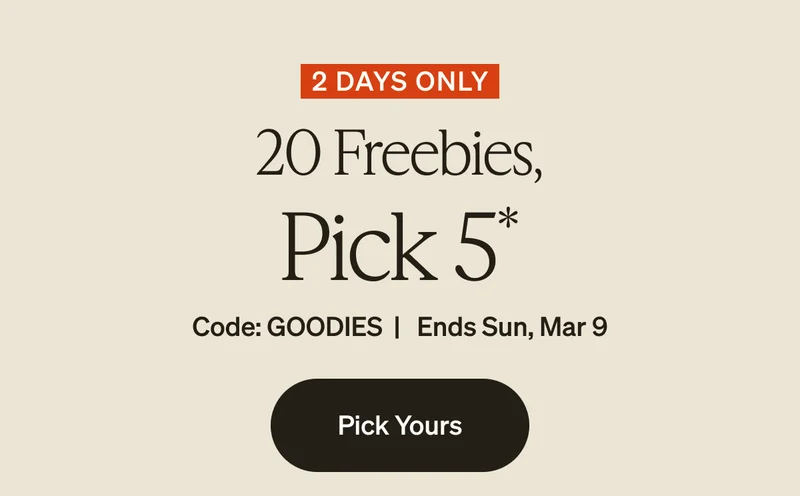 20 Freebies Choose 5